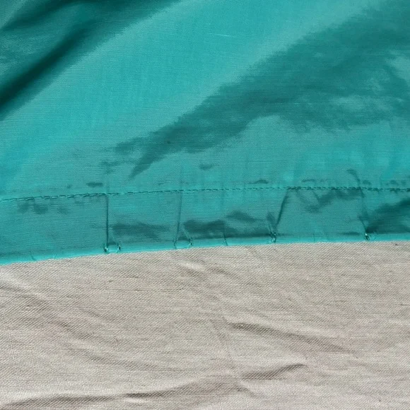 Patagonia Vintage Men Teal Blue Snap 1/4 Zip Hooded Jacket Size L - Picture 8 of 9